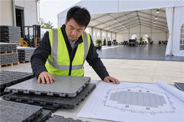 Custom tent project visual for Commercial Tent Flooring: A Buyer Guide for Events, Storage and Work Areas