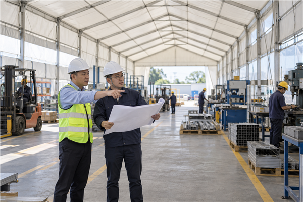 Temporary industrial tent and logistics space for Temporary Workshop Tent Planning: Turning Covered Space Into a Workable Operation